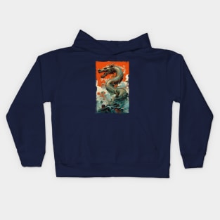 Cloud Dragon Kids Hoodie